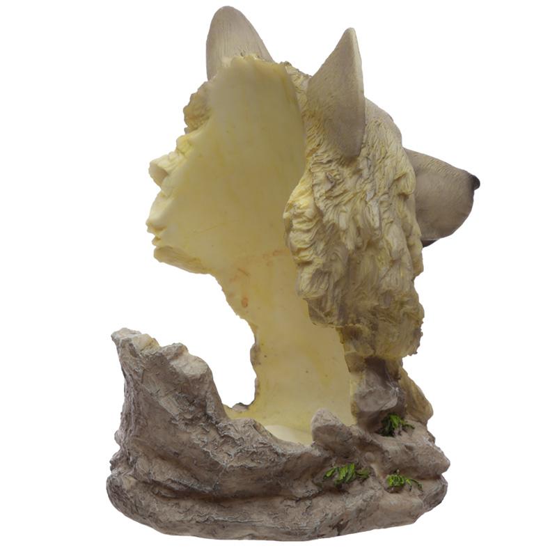 Protector of the North Midnight Dreamer Wolf Bottle Holder