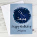 Personalised Taurus Zodiac Star Sign Birthday Card (April 20th - May 20th) - Myhappymoments.co.uk