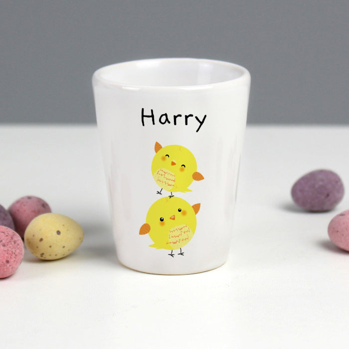 Personalised Easter Chicks Egg Cup | Easter Gift
