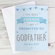 Personalised Blue Promoted To Card - Myhappymoments.co.uk