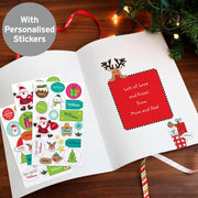 Personalised Christmas Activity Book with Stickers - Myhappymoments.co.uk