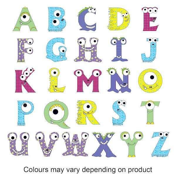 Personalised Boys Monster Name Frame - Myhappymoments.co.uk