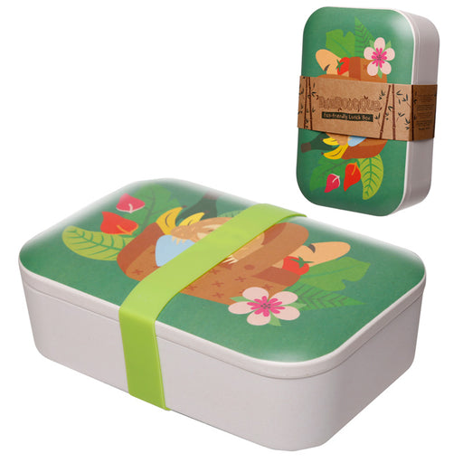Sloth Bamboo Eco Friendly Lunch Box