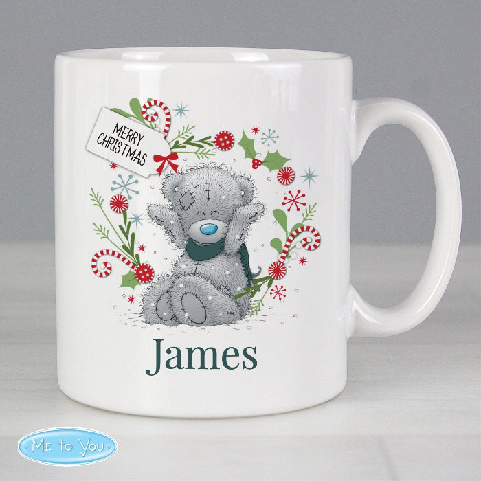 Personalised Me to You Christmas Mug For Grandad Dad