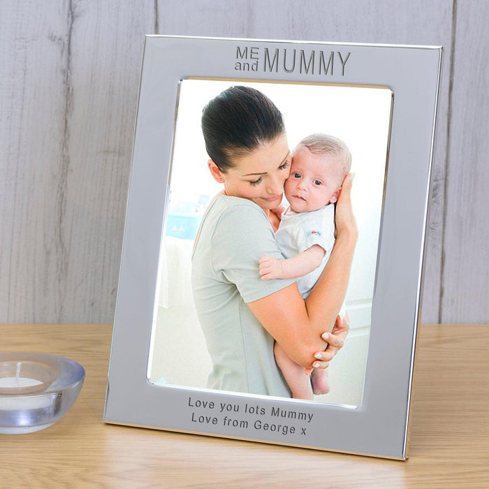 Personalised ME and MUMMY Photo Frame 7x5