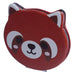 Panda Leatherette Compact Mirror