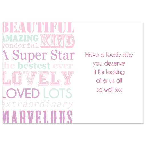 Personalised She Is... Card - Myhappymoments.co.uk