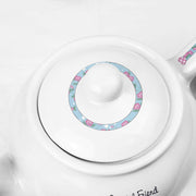 Personalised Floral Bird Teapot - Myhappymoments.co.uk
