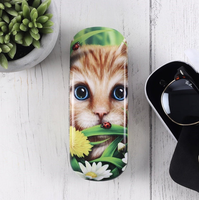Summer Cat Glasses Case