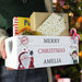 Personalised Christmas Eve White Wooden Crate