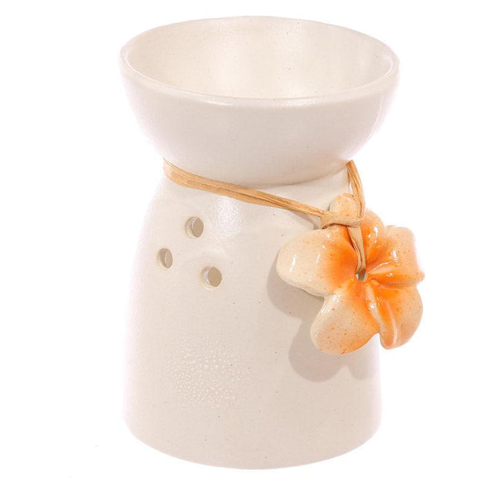 Ceramic Flower Oil Burner