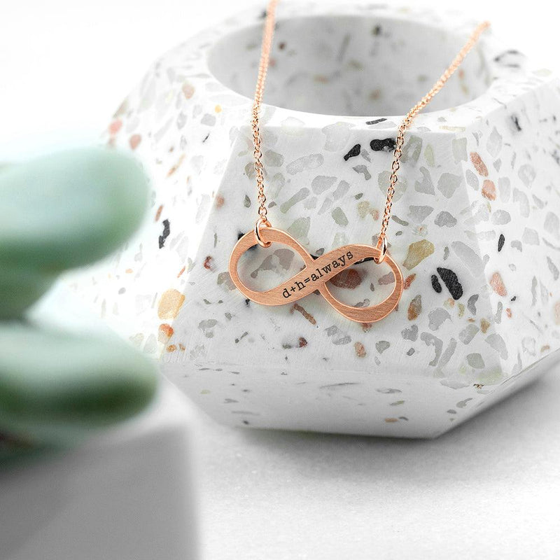 Personalised Infinity Necklace