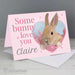 Personalised Rachael Hale 'Some Bunny' Card - Myhappymoments.co.uk