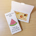 Personalised You’re One In A Melon White Chocolate Card