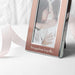 Personalised Small Rose Gold Metal Photo Frame - Myhappymoments.co.uk