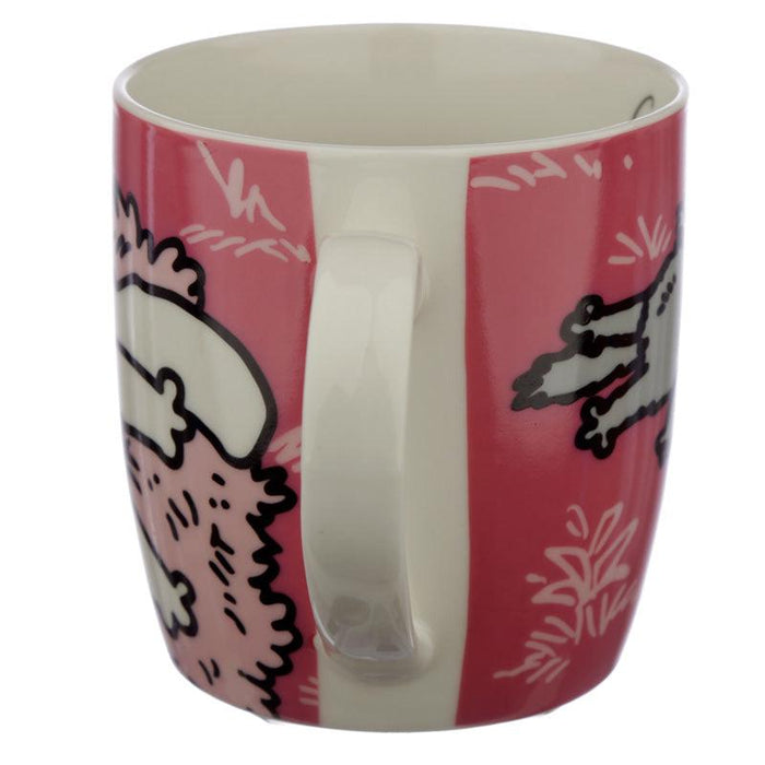 Pink Simon's Cat Porcelain Mug