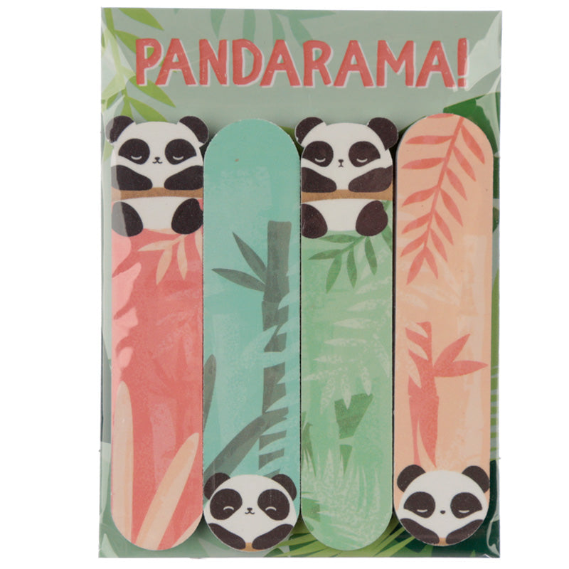 Panda Design Nail File Set of 4