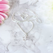 Wedding Party Butterfly Necklace With Personalised Box