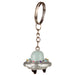 Space Cadet Spaceship Keyring - Myhappymoments.co.uk