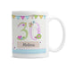 Personalised Birthday Age Female Mug - Myhappymoments.co.uk
