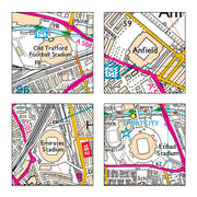 Football Stadium Map Mug