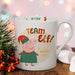 Personalised Peppa Pig Team Elf Mug
