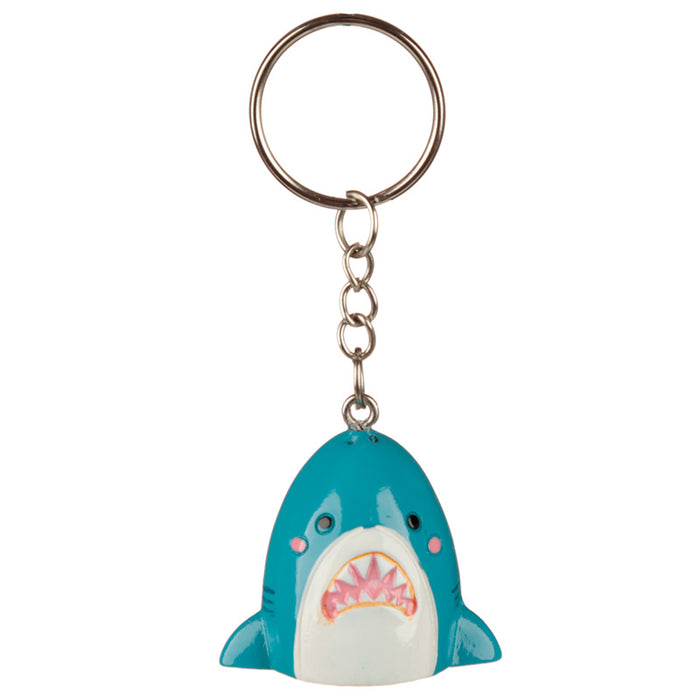 Shark Cafe Shark Head Keyring - Myhappymoments.co.uk