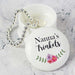 Personalised Floral Ceramic Trinket Keepsake Box - Myhappymoments.co.uk