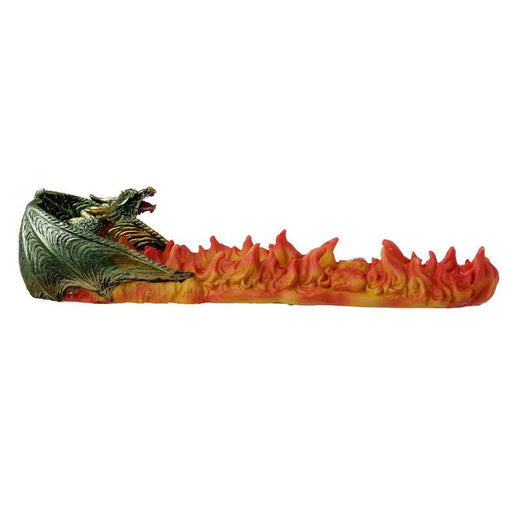 Green Dragon Volcano Ashcatcher Incense Stick Burner