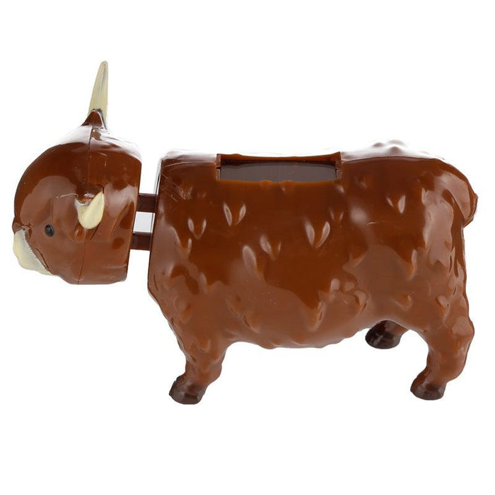 Highland Coo Cow Solar Powered Dashboard Wobbler Toy