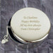 Personalised Round Trinket Box - Myhappymoments.co.uk