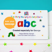 Personalised Very Hungry Caterpillar Board Book – ABC