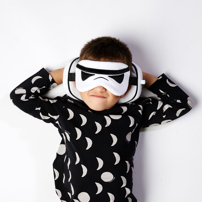 Relaxeazzz The Original Stormtrooper Plush Travel Pillow & Eye Mask