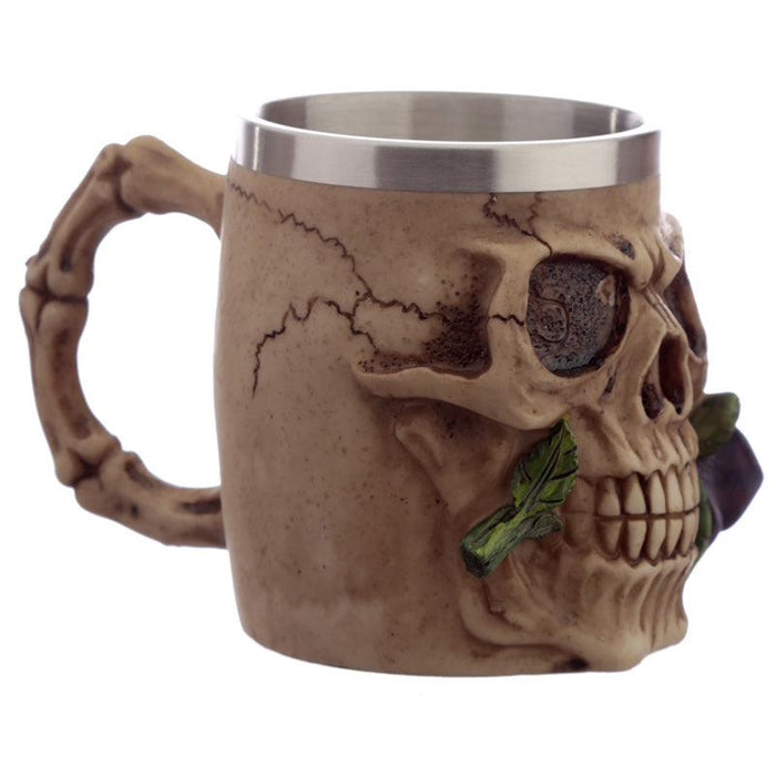 Skulls and Roses Tankard - Decorative Only