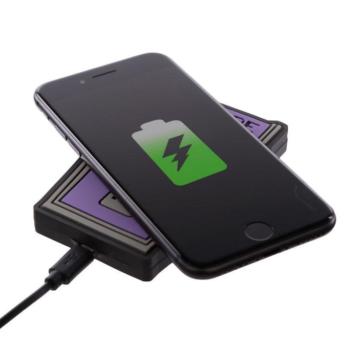 Retro Arcade Game Over Portable Wireless Phone Charger