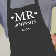 Personalised Mr & Mr Aprons - Myhappymoments.co.uk