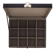 Personalised Large Cufflink Compartment Box - Myhappymoments.co.uk