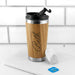 Personalised Bamboo Travel Mug