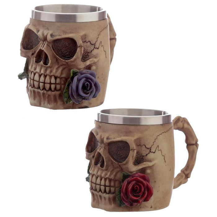 Skulls and Roses Tankard - Decorative Only