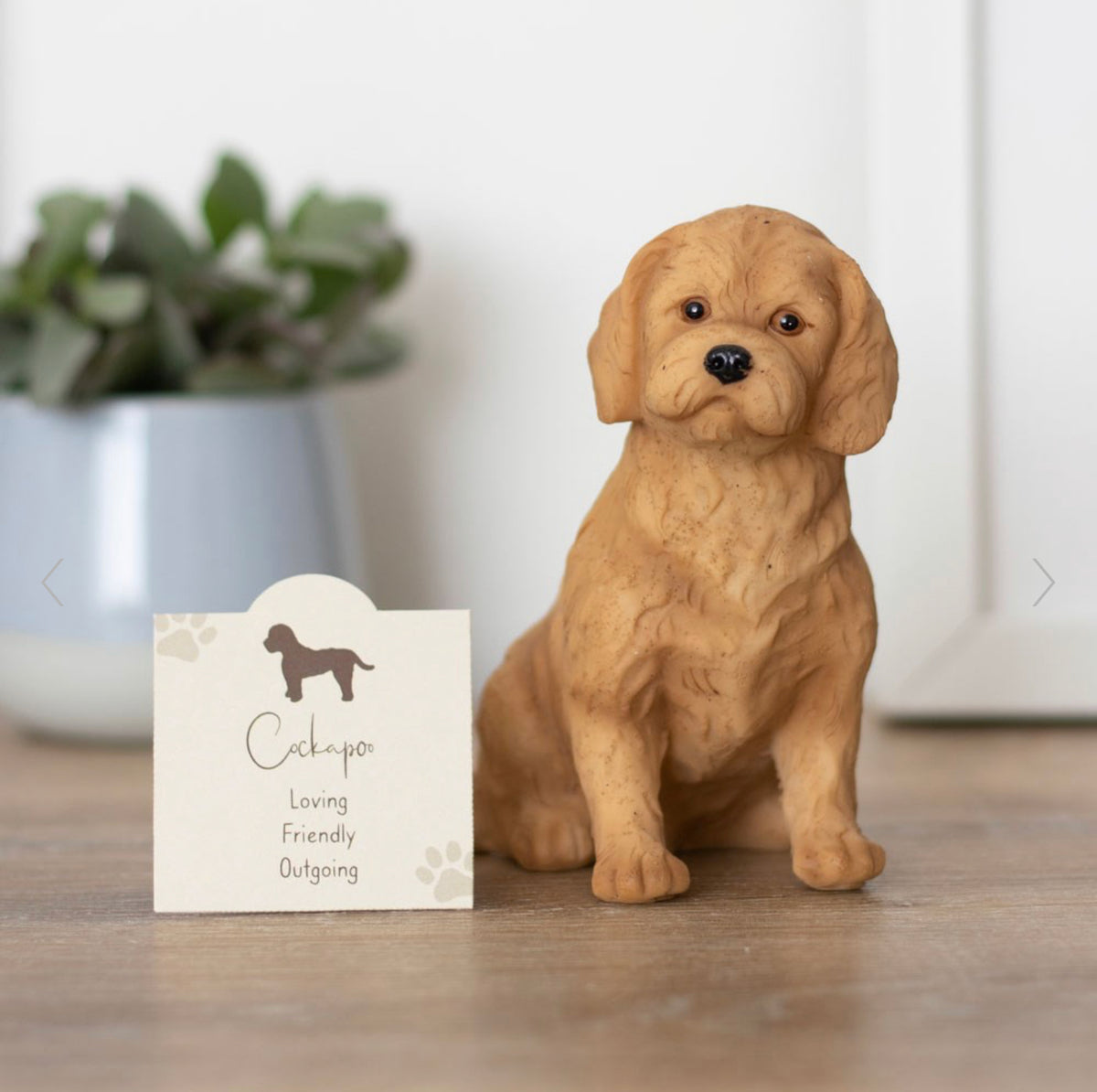 Cockapoo Material Cockapoo Resin Dog Ornament