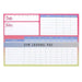 Tear Off Gym Workout Weight Loss Planner - Myhappymoments.co.uk