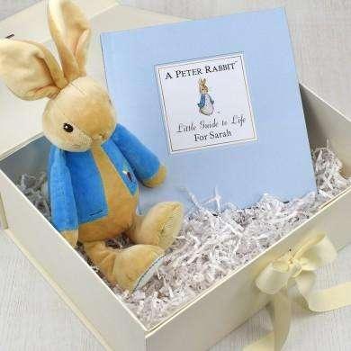 Peter Rabbit Book And Soft Toy Box Gift Set - Myhappymoments.co.uk