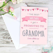 Personalised Pink Promoted to Card - Myhappymoments.co.uk