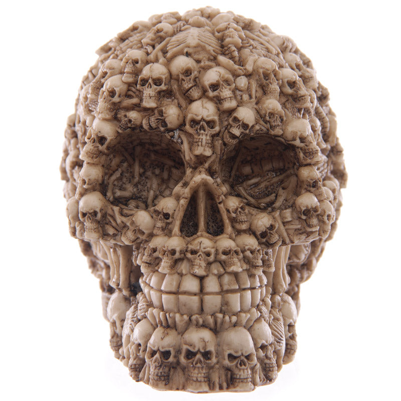 Multiple Skulls Head Ornament