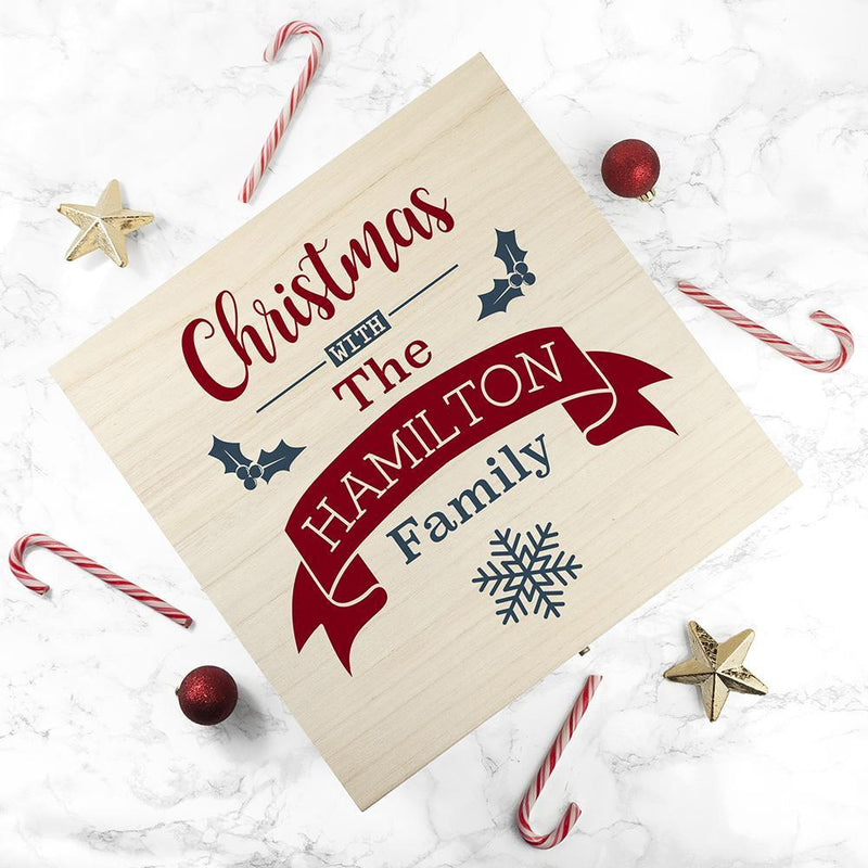 Personalised Our Family's Christmas Eve Box