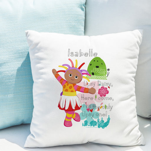 Personalised In The Night Garden Upsy Daisy Cushion - Myhappymoments.co.uk