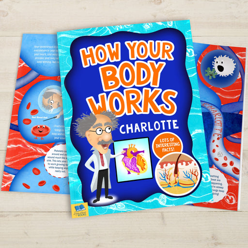 Personalised How Your Body Works Book