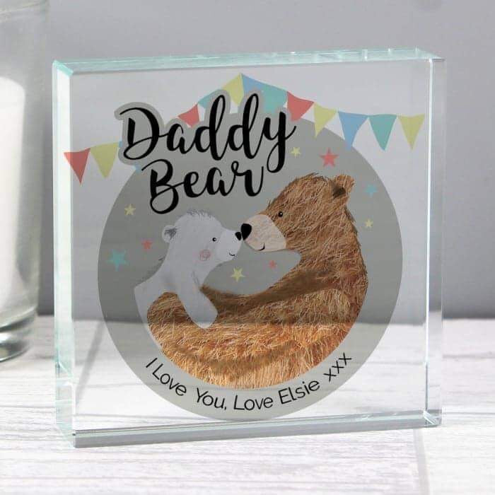 Personalised Daddy Bear Gift Plaque