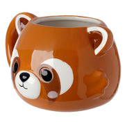 Adoramals Red Panda Shaped Mug