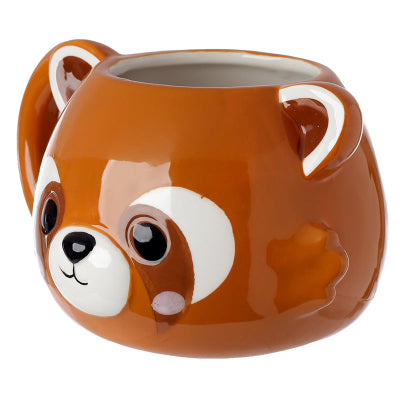 Adoramals Red Panda Shaped Mug